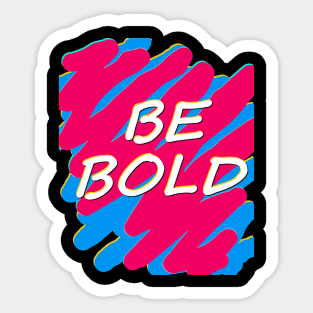 Retro Bold Sticker